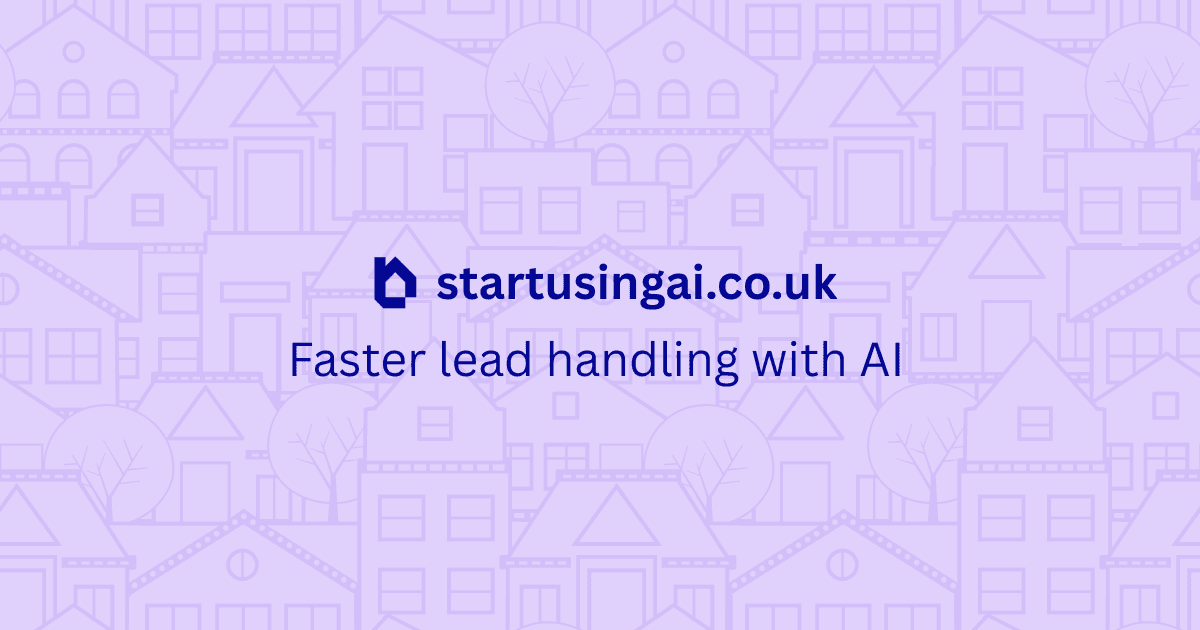 Cover image for How UK estate agents can use AI to follow up with leads faster in 2026